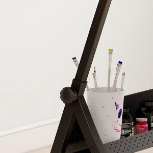 Biurko DNA DNA PRO DESK 1 biurko stół kreślarski z szufladami szkło hartowane 120x60 cm 3