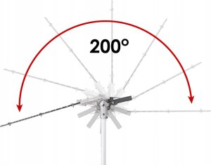 Powermat Nożyce elektryczne do żywopłotu wysięgniku 1200w POWERMAT PM-NEW-1200S 5