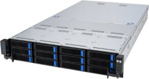 Asus Platforma Serwerowa ASUS 2U RS520A-E12-RS12U/1G/1.6kW/12NVMe/FAN/RH/OCP/GPU 90SF02G1-M002Y0 AMD x 1 DDR5 x 24 12+2 x 3.5" SATA/SAS/NVME PSU 1+1 1