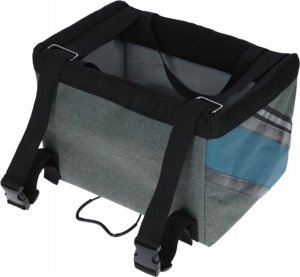 Kerbl KERBL Torba rowerowa dla psa Vacation, 38 x 25 x 25 cm, szaro/niebieska 4