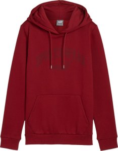 Puma Bluza damska Puma Ess  Logo LAB Hoodie FL bordowa 682987 13 M 1