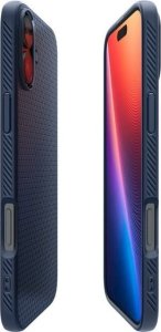 Spigen Spigen Liquid Air iPhone 16 granatowy/navy blue ACS08195 7