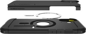 Spigen Tough Armor MAG iPhone 16 Plus MagSafe czarny/czarny ACS08085 9