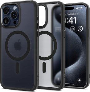 Spigen Spigen Ultra Hybrid MAG iPhone 16 Pro Max MagSafe frost black ACS08003 1