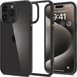 Spigen Spigen Ultra Hybrid iPhone 16 Pro matte black/czarny ACS08125 1