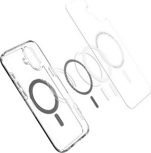Spigen Ultra Hybrid MAG iPhone 16 MagSafe czarny/czarny ACS08206 5