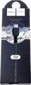 Kabel USB Hoco USB-A - USB-C 2 m Czarny (X20 black) 2