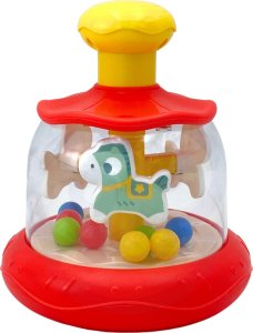 Woopie WOOPIE BABY Kolorowe Koniki Czerwona Bączek Karuzela 2