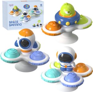 Woopie WOOPIE BABY Kosmiczny Spinner Pop-it  Zabawka Sensoryczna  Wymienne 3 szt. 1