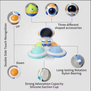 Woopie WOOPIE BABY Kosmiczny Spinner Pop-it  Zabawka Sensoryczna  Wymienne 3 szt. 3