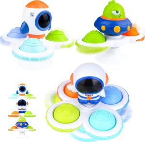 Woopie WOOPIE BABY Kosmiczny Spinner Pop-it  Zabawka Sensoryczna  Wymienne 3 szt. 9