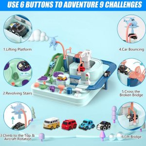 Woopie WOOPIE  Interaktywny Tor Samochodowy "Samochodowa Przygoda" 3