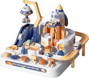 Woopie WOOPIE  Interaktywny Tor Samochodowy "Kosmiczna Przygoda Pandy" 5