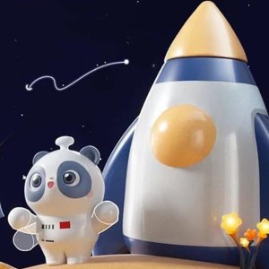 Woopie WOOPIE  Interaktywny Tor Samochodowy "Kosmiczna Przygoda Pandy" 8