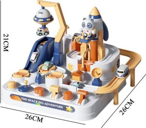 Woopie WOOPIE  Interaktywny Tor Samochodowy "Kosmiczna Przygoda Pandy" 10