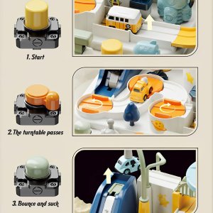 Woopie WOOPIE  Interaktywny Tor Samochodowy "Kosmiczna Przygoda" 6