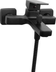 Bateria wannowa YokaHome Bateria wannowa ścienna prysznicowa natryskowa czarna - Yoka 4