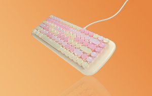 Klawiatura Mofii Przewodowa klawiatura mechaniczna MOFII Candy M (kremowa) 4