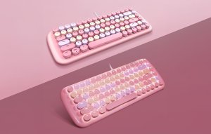 Klawiatura Mofii Przewodowa klawiatura mechaniczna MOFII Candy M (różowa) 2