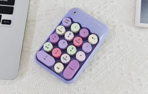 Klawiatura Mofii Bezprzewodowa klawiatura numeryczna MOFII X910 (Fioletowa) 3