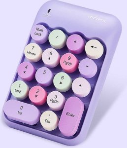 Klawiatura Mofii Bezprzewodowa klawiatura numeryczna MOFII X910 (Fioletowa) 5