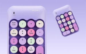 Klawiatura Mofii Bezprzewodowa klawiatura numeryczna MOFII X910 (Fioletowa) 6