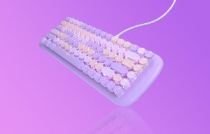 Klawiatura Mofii Przewodowa klawiatura MOFII Candy M (Fioletowa) 4