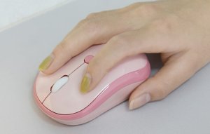 Mysz Mofii Bezprzewodowa mysz MOFII M5DM (Różowa) 3