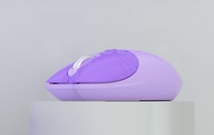 Klawiatura + mysz Mofii Bezprzewodowy zestaw klawiatura + myszka MOFII Candy New 2.4G (Fioletowy) 4