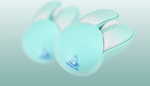 Mysz Mofii Bezprzewodowa mysz MOFII M6 Rabbit 2.4 (Niebieska) 2