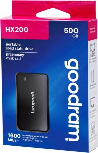 Dysk zewnętrzny SSD GoodRam HX200 500GB Czarny (SSDPR-HX200-500) 3