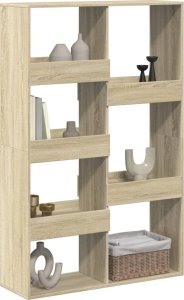 vidaXL vidaXL Regał/przegroda do pokoju, dąb sonoma, 100x33x155,5 cm 3