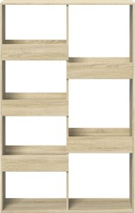 vidaXL vidaXL Regał/przegroda do pokoju, dąb sonoma, 100x33x155,5 cm 4