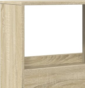 vidaXL vidaXL Regał/przegroda do pokoju, dąb sonoma, 100x33x155,5 cm 7