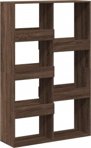 vidaXL vidaXL Regał/przegroda do pokoju, brązowy dąb, 100x33x155,5 cm 2
