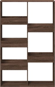 vidaXL vidaXL Regał/przegroda do pokoju, brązowy dąb, 100x33x155,5 cm 4