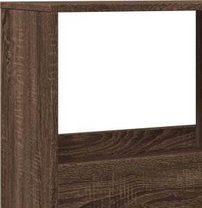 vidaXL vidaXL Regał/przegroda do pokoju, brązowy dąb, 100x33x155,5 cm 7