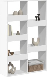 vidaXL Regał/przegroda biały 100x33x155,5cm 3