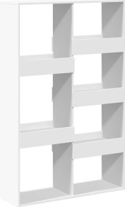 vidaXL Regał/przegroda biały 100x33x155,5cm 6