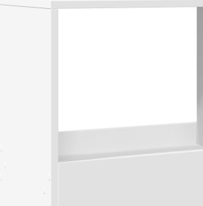 vidaXL Regał/przegroda biały 100x33x155,5cm 7