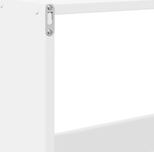 vidaXL vidaXL Półka ścienna, 158x18x53 cm, biała, materiał drewnopochodny 8