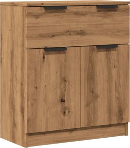 vidaXL Komoda, dąb artisan, 60x30x70 cm 2