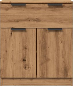 vidaXL Komoda, dąb artisan, 60x30x70 cm 4