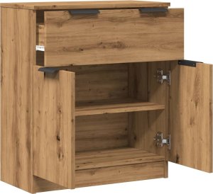 vidaXL Komoda, dąb artisan, 60x30x70 cm 7