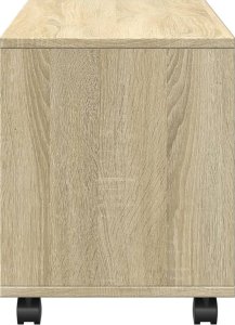 vidaXL vidaXL Szafka na kółkach, dąb sonoma, 72x33x42,5 cm 6