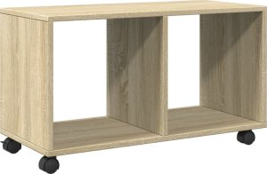 vidaXL vidaXL Szafka na kółkach, dąb sonoma, 72x33x42,5 cm 7