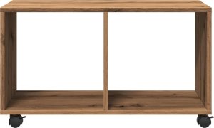 vidaXL vidaXL Szafka na kółkach, dąb artisian, 72x33x42,5 cm 5