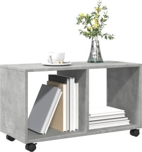 vidaXL vidaXL Szafka na kółkach, szarość betonu, 72x33x42,5 cm 4