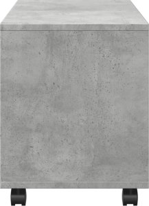 vidaXL vidaXL Szafka na kółkach, szarość betonu, 72x33x42,5 cm 6