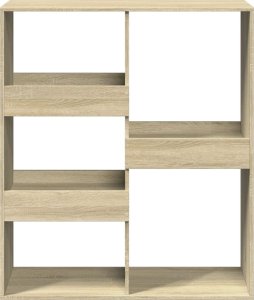 vidaXL Regał na książki/przegroda, dąb sonoma, 100x33x115 cm 4